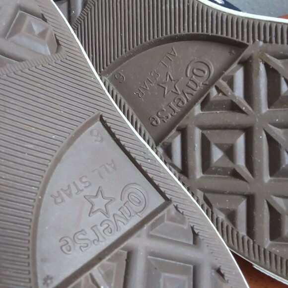 Chuck Taylor AllStar Converse Lift Platform Canvas Sneakers Shoes sz Wm US8 UK 6 - Picture 13 of 15